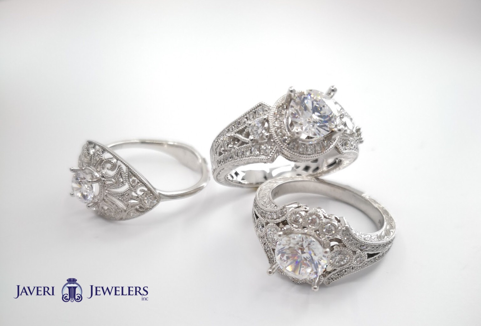 Vintage style engagement rings  Shop vintage and Art Deco inspired engagement rings  Javeri Jewelers Inc Frisco, TX