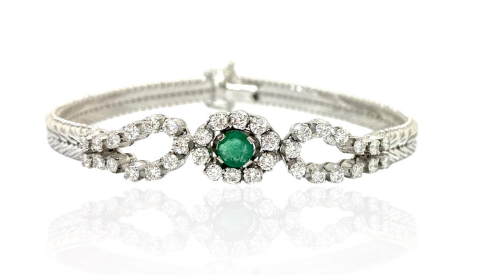 Colored Stone Bracelet