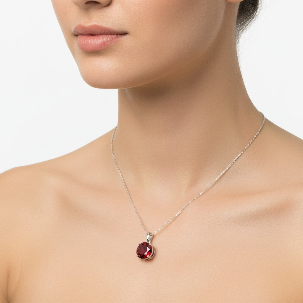 Round Garnet